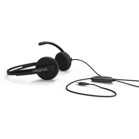 Headphones with microphone Creative HS-220 Black 2.4m Faling Film Boat (51EF1070AA000)-2