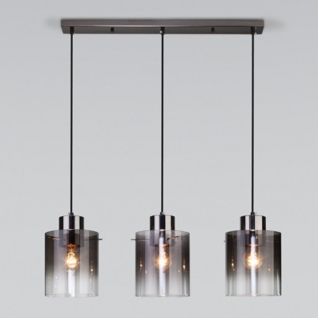 Suspended lamp with Trim, 40W glass ceiling, E27, 69x15 cm-1