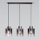 Suspended lamp with Trim, 40W glass ceiling, E27, 69x15 cm
