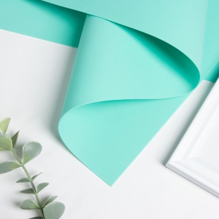 Foamiran matte 50x50cm 1 mm, sea wave