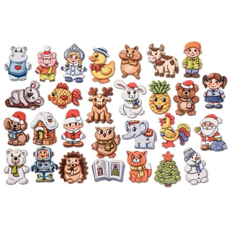 Board game "New Year's town"-1