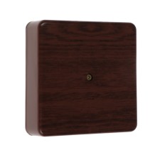 Single box for the cable channel Ural Pak, 100x100x29, IP40, Dark Tree, KR-51318010