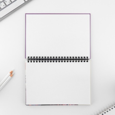 Sketchbook in a solid cover on the crest A5, 80 liters. 100 g/m "Anime"-4