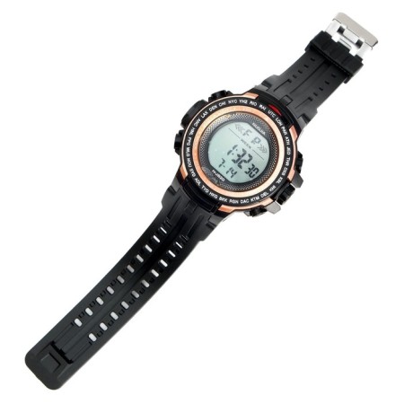 Watch of Electronic Electronic Jiang Cheng, D-5.6 cm, silicone strap 25 cm-3