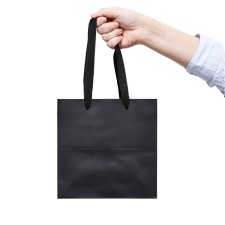 Packet for cake, black, 20 x 20 x 20 cm