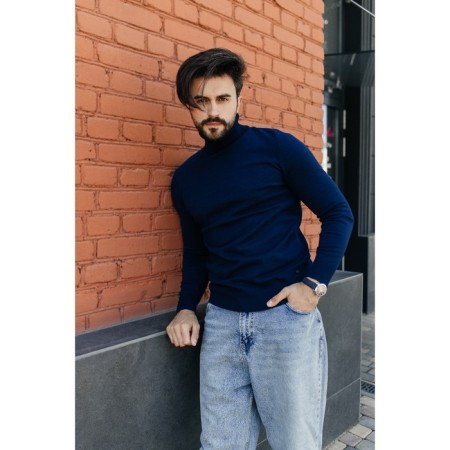 Jumper male ise, size 56, dark blue color-10