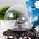 Plasmic ball "Ship" Blue 25x10x22 cm Risalux