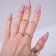 Set of rings 7 pieces "Subtleness", size mix, color gold