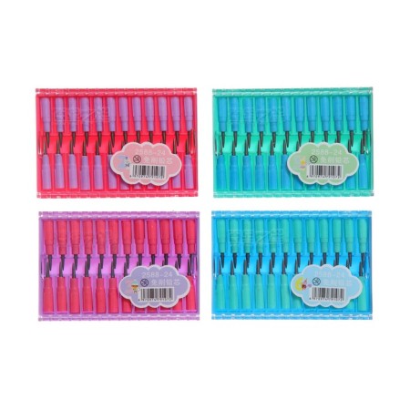Set of sections for security pencils, 24 pieces in a plastic box, mix