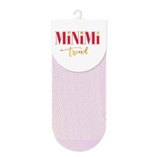 Women's socks Minimi Rete Pois, single size, Lilla color