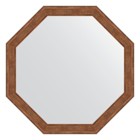 Mirror in the baguette frame, dry reed 51 mm, 64x64 cm