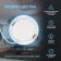 Lamp built -in era LED, IP40, 18W, 218x27.5 mm, 6500k, 1770lm, white color
