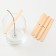 Candle Diy wick holder, wood, D holes = 0.4 cm, 11.5 x 1 cm