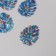 Decor for the work of acrylic bilateral "Brilliant tropical leaf" 3.9x3x0.2 cm