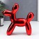 Piggy bank Ceramics "Air Ball - Dog" Red 21x7.5x22 cm