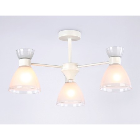 Suspended Ambrella Traditional Modern Homy Tr3177, E27, white color-2
