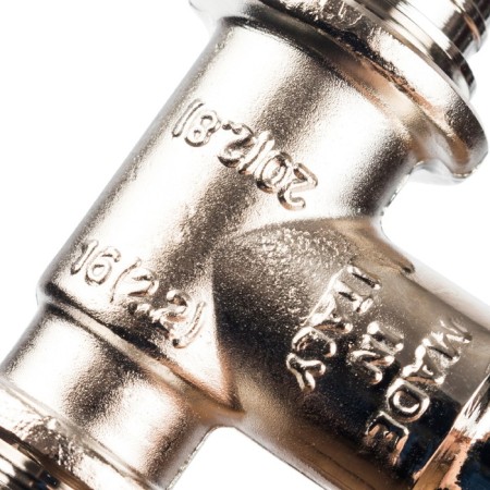 Axial pipe Stout SFA-0026-202516, to connect the radiator, T-shaped, 20mm, 16mm-4