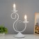 Lale table lamp 2x15W E14 White Risalux