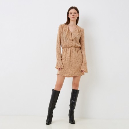 Women's dress MIST with shutters, p. 42, beige-1