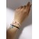 Bracelets "Demetrons" dolphins with emoticons, colored