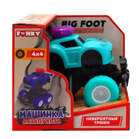 Friction Funky Toys "Catapult", 4x4, Biryuzovaya color-3
