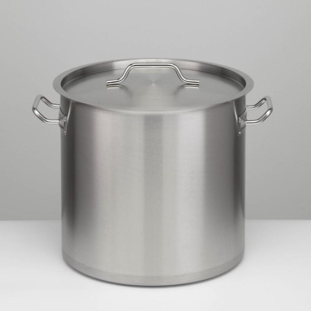 Boiler, 37 l, d = 36 cm, h = 36 cm, metal cover, triple bottom, induction, stainless steel-1