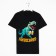Male T -shirt "Pivozaur" p. 48, black