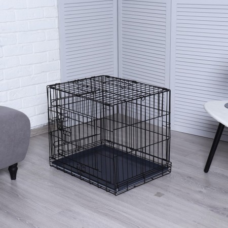 Dogs for dogs No. 2 with a pallet, folding, 62 x 48 x 53 cm-3