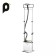 KT-9171 steamer, floor, 1800 W, 2000 ml, 40 g/min, white