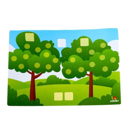 The developmental set "Smart Farmer", on Velcro, learn to count-4