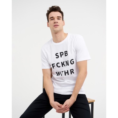 T -shirt KAFTAN "SPB" p. S (46), white-4