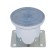 Furniture support 50*60 mm (B-140) 0.6 mm, chrome /100 /