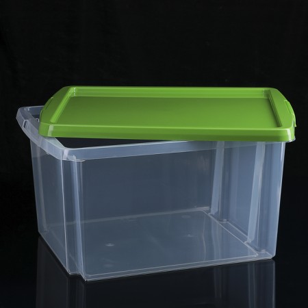 Storage container with a lid 30 l, 47 × 36.5 × 24.5 cm, color mix-2