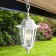 Lamp Garden Era E27, IP44, 60W, 190x170x700 mm, white