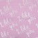 Flower film matte, "I like you", 57x57cm, pink, 65 μm