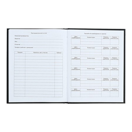 Universal Diary 1-11 Grade "You are cool", 40 sheets, hard cover, glossy lamination, embossing gold foil, OFSET BLOCK-5