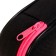 Penal-football 85 x 210 x 50 mm with a folding bar, soft, textile, calligrata PMK 24-42 Black, black/bright pink