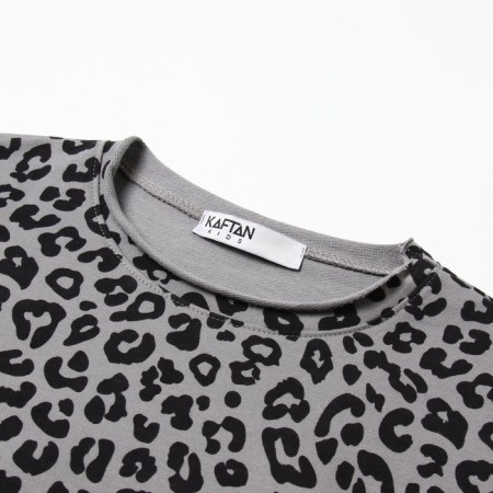 Футболка для девочки KAFTAN Trendy grey, р.32 (110-116)-6