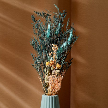 Bouquet of dried flowers "delicate message", 52 × 12 × 8 cm-1