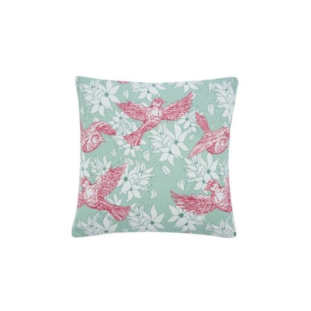 Decorative pillow for lightning origami, size 40x40 cm, mint color-1