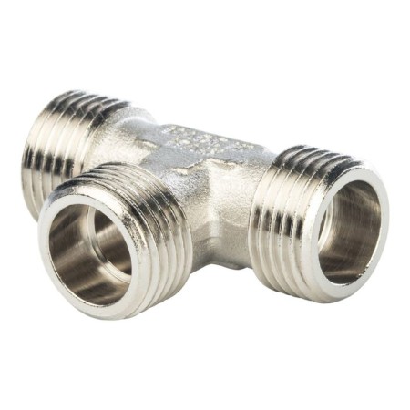 The STOUT SFT-0018-343434, 3/4 "x 3/4" x 3/4 ", external/external carving, nickel. Brass