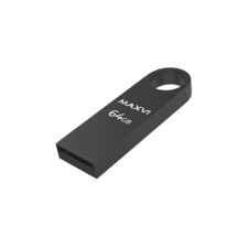 Flash drive maxvi mk, 64 GB, USB2.0, th he is up to 25 MB/s, PBU up to 15 Mb/s, dark gray