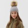 Children's hat minku rr 52-54, gray color