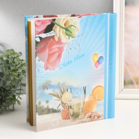 Photo album magnetic 20 sheets "Energy Rose" MIX 29x24x2 cm-2
