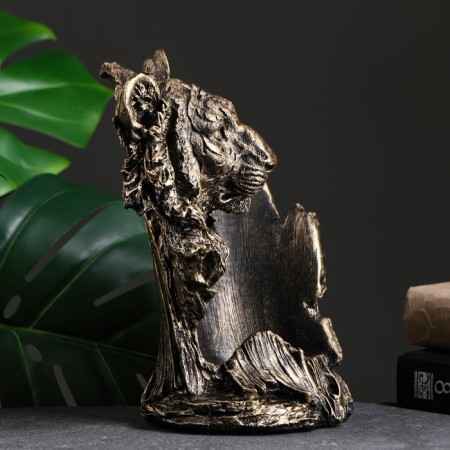 Tiger Bronze Bronze Brill, 16x18x24cm-2