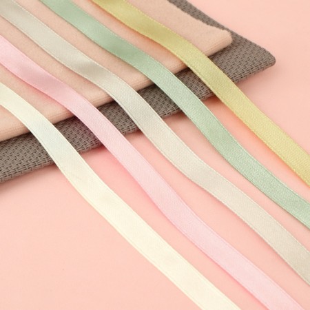 A set of satin ribbons "Warm Day", 5 pcs, size 1 tape: 10 mm × 23 ± 1 m-1