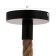 Lamp Bayerlux 87311/1 E27 40W Black 15x15x20-120 cm
