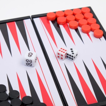 Backgammon "pockets", magnetic 13 x 13 cm-1