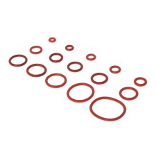 Sealing ring, 15 types, thickness 2.4 mm, set 250 pcs
