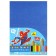 Complete-colored paper, with sparkles, A4, 10 sheets, 10 colors, coated, one-sided, in a package, 80 g/m², spider-person